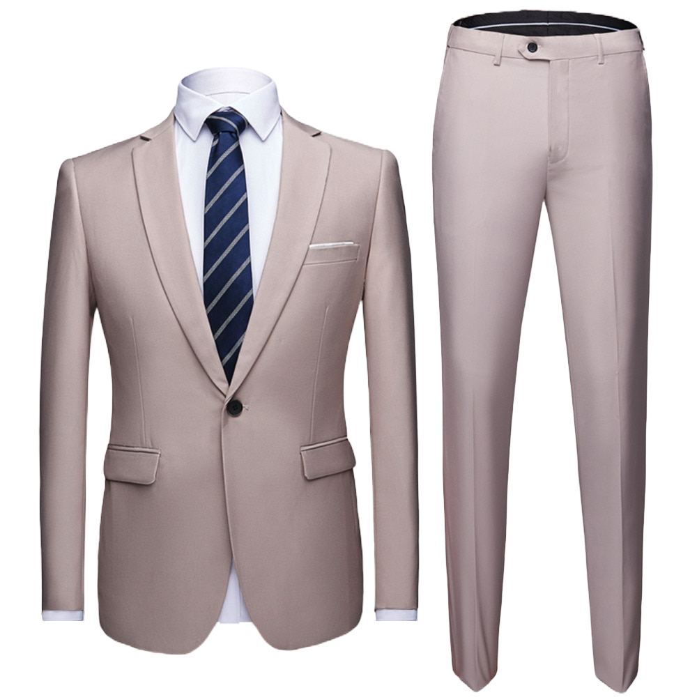 Costume Mariage Homme Champagne