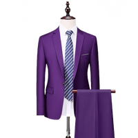 Thumbnail for Costume Mariage Homme Violet